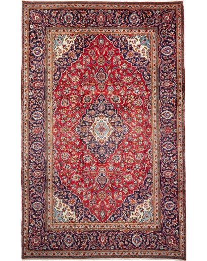 Tappeto Ardakan Persia marrone bianco 197x304