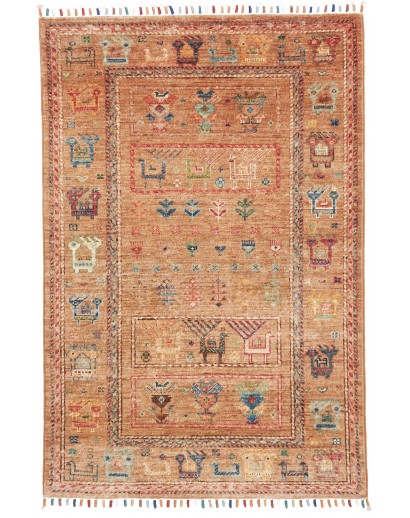 Tappeto Rubin Pakistan marrone grigio 80x120