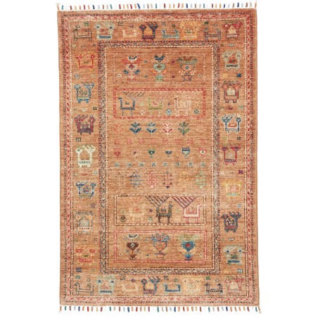 Tappeto Rubin Pakistan marrone grigio 80x120