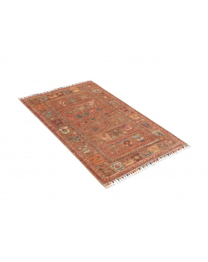 Tappeto Rubin Pakistan marrone bianco 79x125