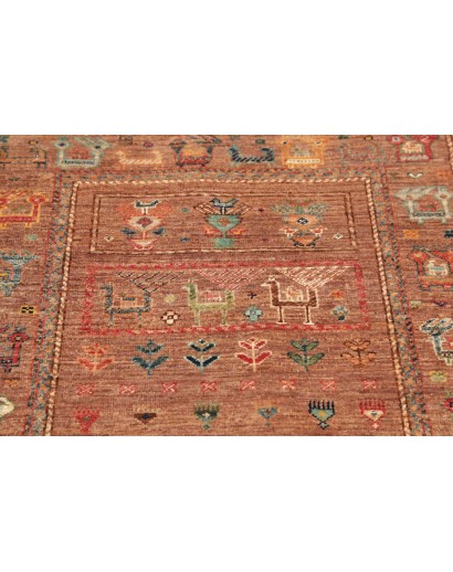 Tappeto Rubin Pakistan marrone bianco 79x125