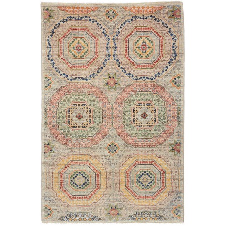 Tappeto Mamlouk Pakistan marrone grigio 79x124