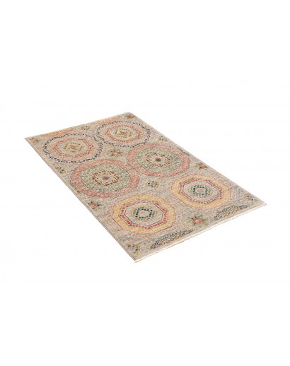 Tappeto Mamlouk Pakistan marrone grigio 79x124