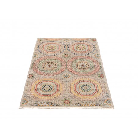 Tappeto Mamlouk Pakistan marrone grigio 79x124