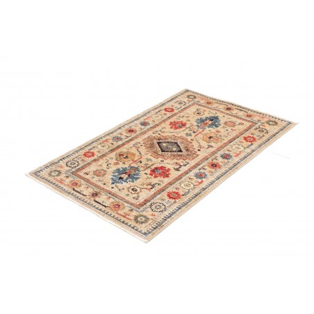 Tappeto Kazak Fine Pakistan marrone giallo 79x123