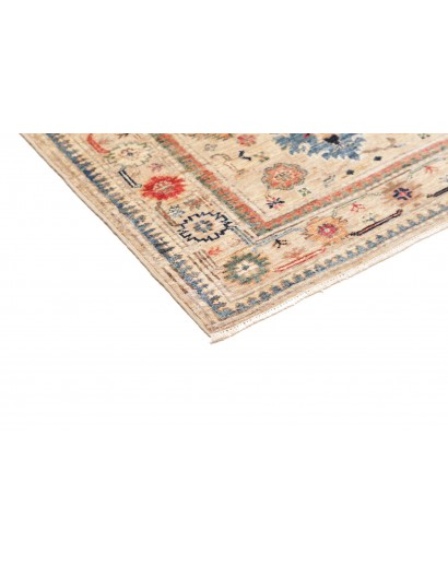 Tappeto Kazak Fine Pakistan marrone giallo 79x123