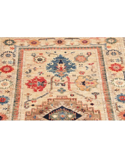 Tappeto Kazak Fine Pakistan marrone giallo 79x123