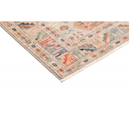 Tappeto Kazak Fine Pakistan marrone grigio 77x128