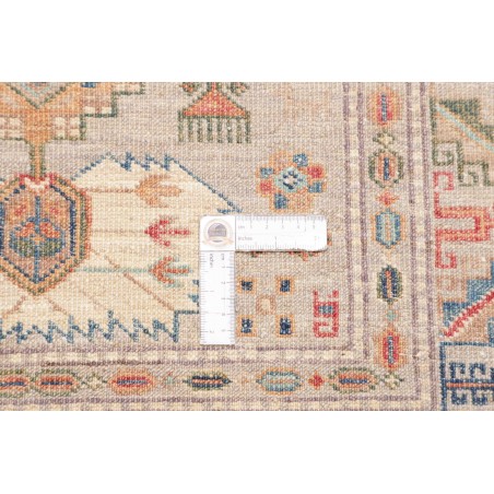 Tappeto Kazak Fine Pakistan marrone grigio 77x128