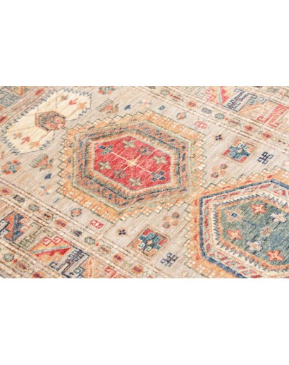 Tappeto Kazak Fine Pakistan marrone beige 76x127