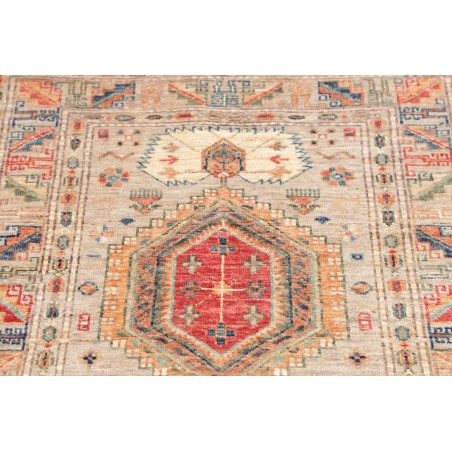 Tappeto Kazak Fine Pakistan marrone beige 76x127