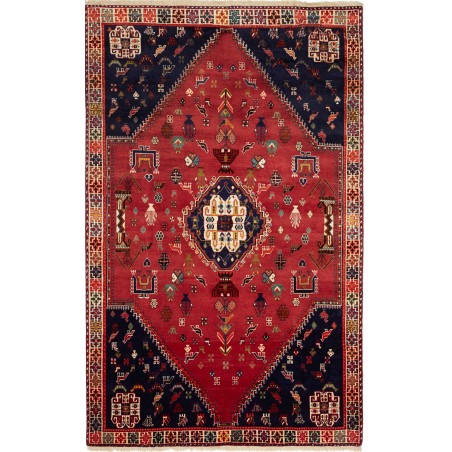 Tappeto Shiraz Persia marrone giallo 177x280