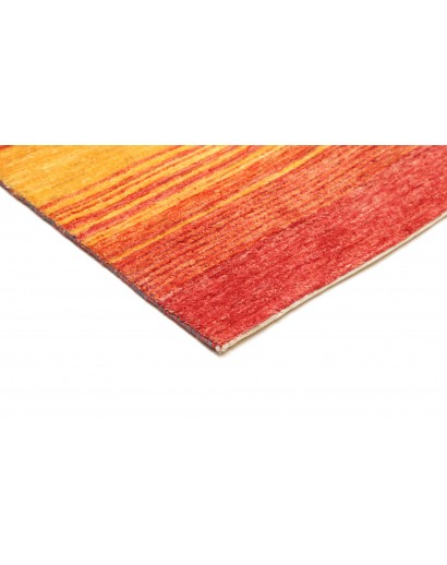 Tappeto Royal Gabbeh Pakistan arancione blu 94x152