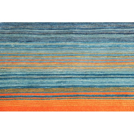 Tappeto Royal Gabbeh Pakistan arancione blu 94x152