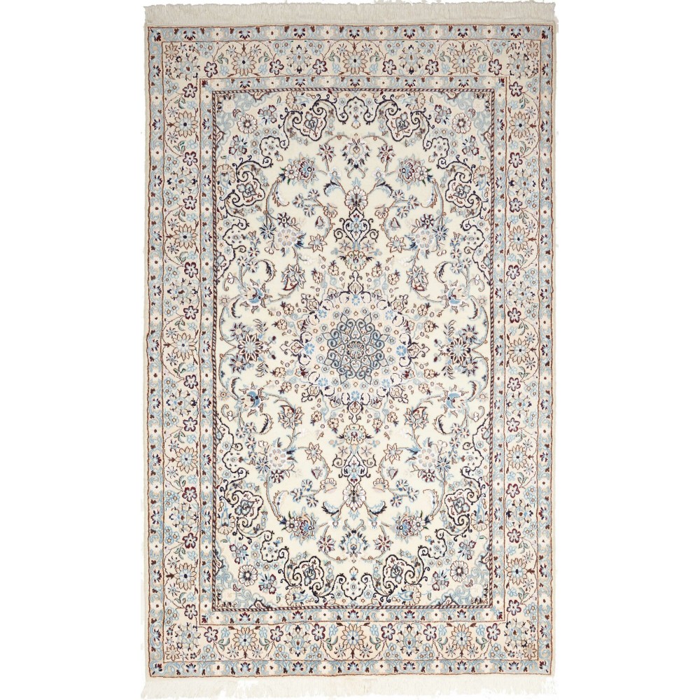 Tappeto Nain 9La Persia bianco 140x225 Tappeto Nain 9La Persia bianco 140x225