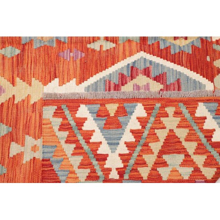 Tappeto Kilim Afghanistan rosso 197x299