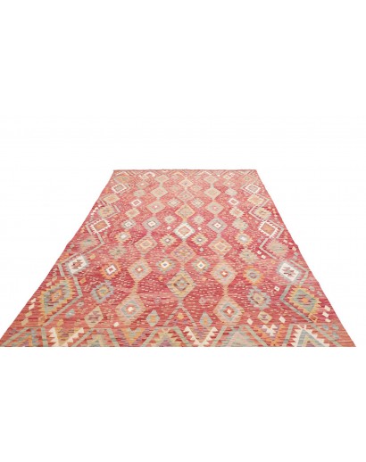 Tappeto Kilim Afghanistan marrone 200x308