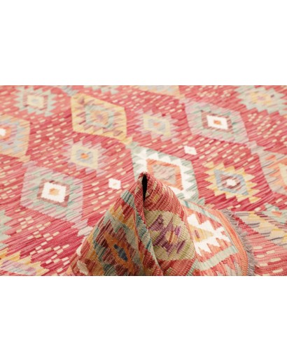 Tappeto Kilim Afghanistan marrone 200x308