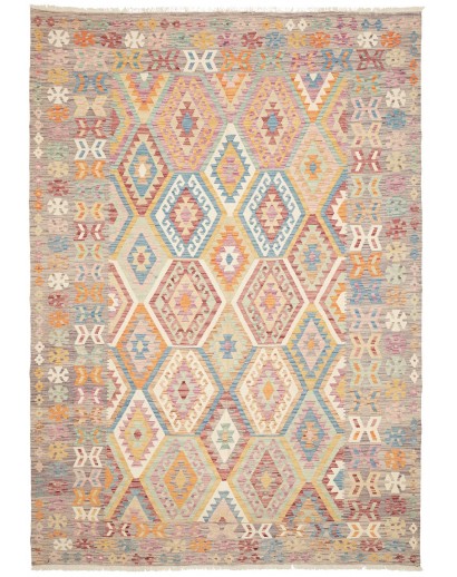 Tappeto Kilim Afghanistan marrone 212x303