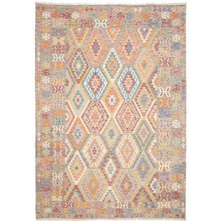 Tappeto Kilim Afghanistan marrone 212x303