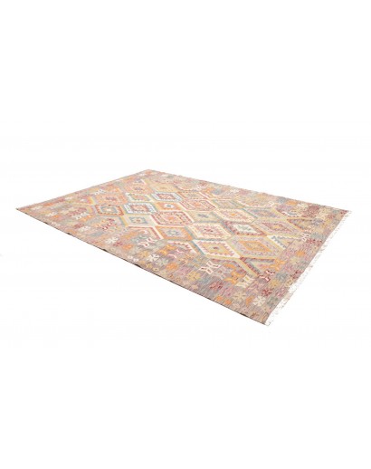 Tappeto Kilim Afghanistan marrone 212x303
