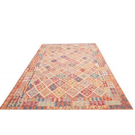 Tappeto Kilim Afghanistan marrone 203x301