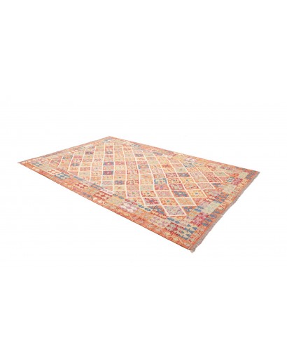 Tappeto Kilim Afghanistan marrone 203x301