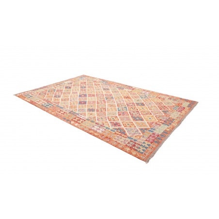Tappeto Kilim Afghanistan marrone 203x301
