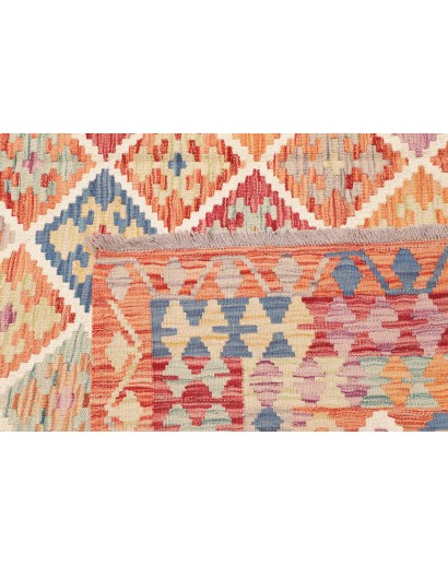 Tappeto Kilim Afghanistan marrone 203x301