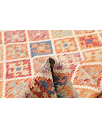 Tappeto Kilim Afghanistan marrone 203x301