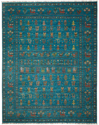 Tappeto Rubin Pakistan grigio marrone 245x309