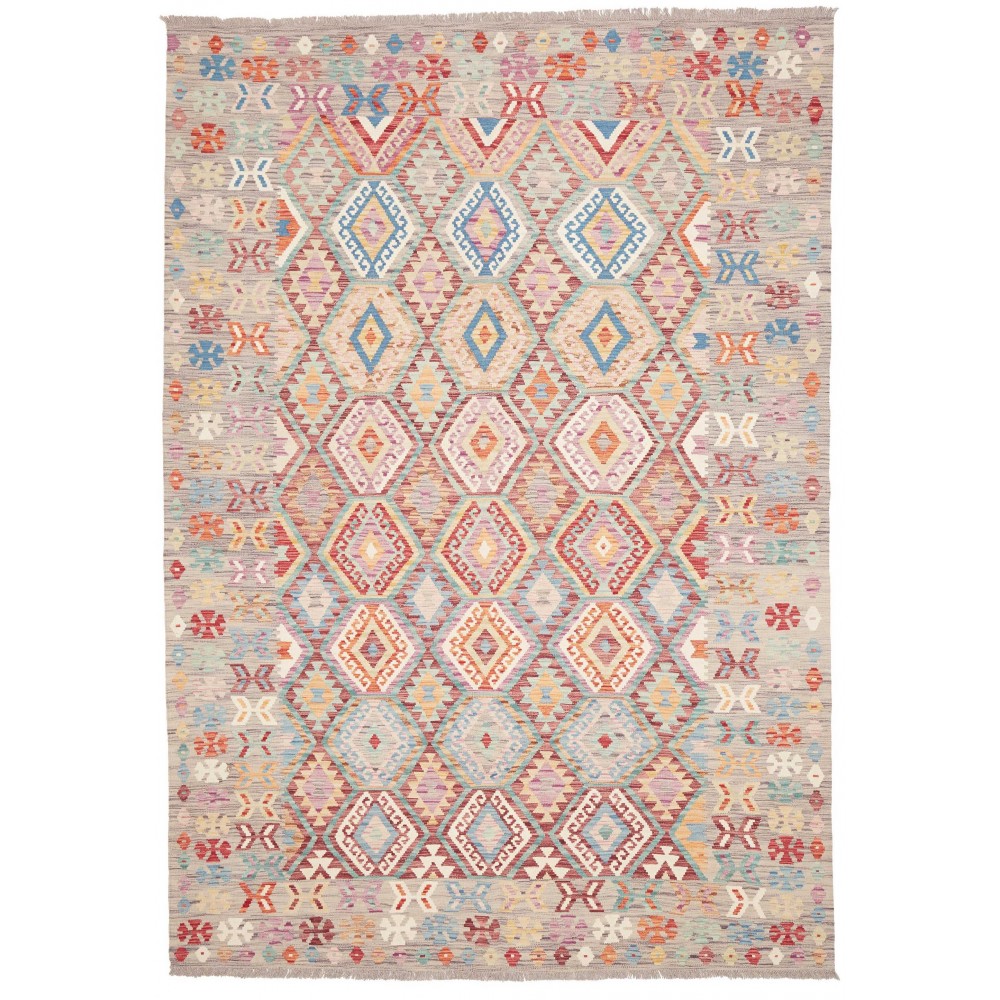 Tappeto Kilim Afghanistan beige 203x291
