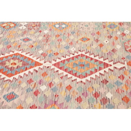 Tappeto Kilim Afghanistan beige marrone 197x295