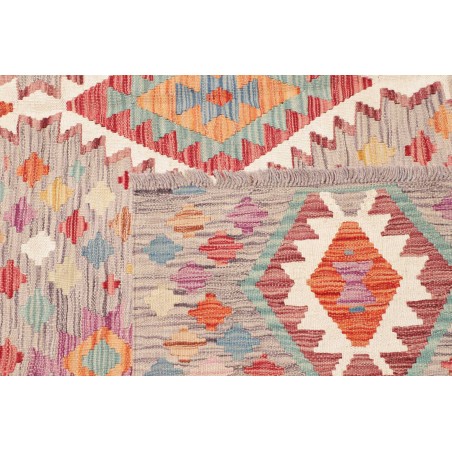 Tappeto Kilim Afghanistan beige marrone 197x295