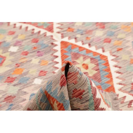 Tappeto Kilim Afghanistan beige marrone 197x295