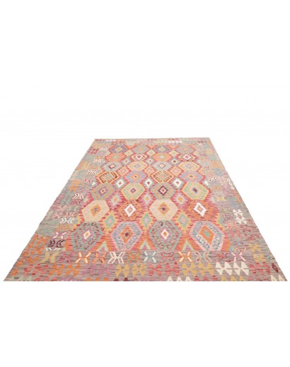 Tappeto Kilim Afghanistan marrone 196x294