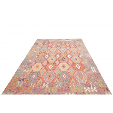 Tappeto Kilim Afghanistan marrone 196x294
