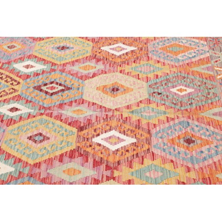 Tappeto Kilim Afghanistan marrone 196x294
