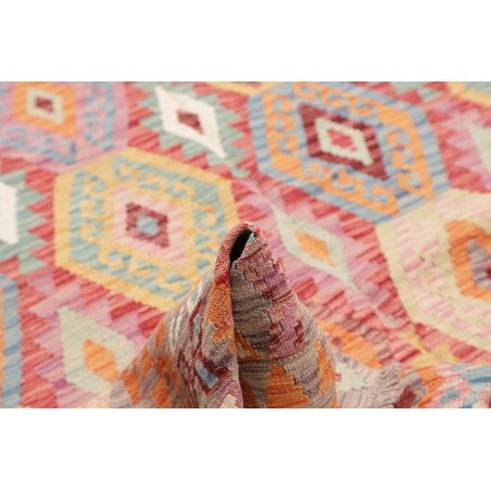 Tappeto Kilim Afghanistan marrone 196x294