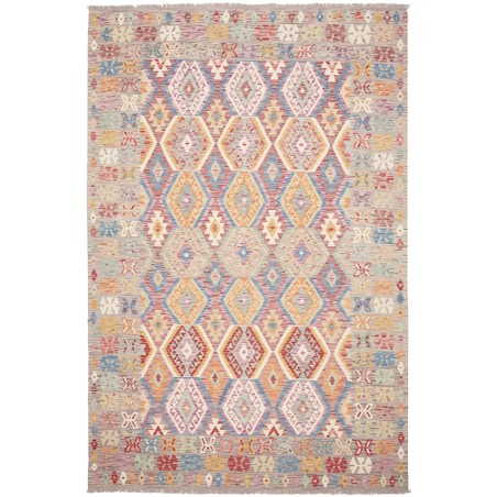 Tappeto Kilim Afghanistan marrone beige 203x304
