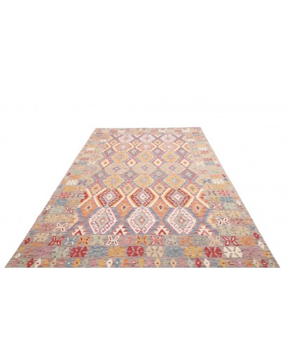 Tappeto Kilim Afghanistan marrone beige 203x304