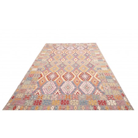Tappeto Kilim Afghanistan marrone beige 203x304