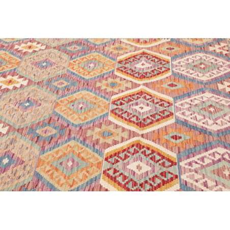 Tappeto Kilim Afghanistan marrone beige 203x304