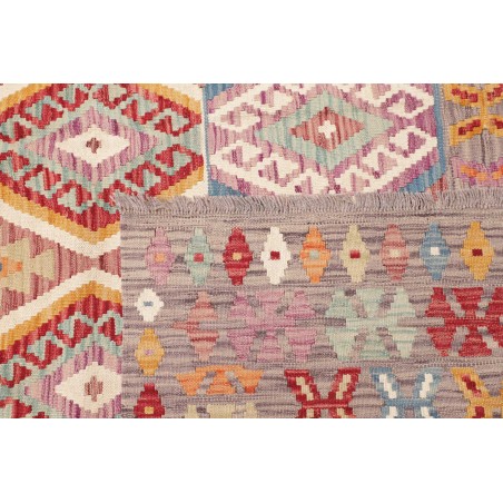 Tappeto Kilim Afghanistan marrone beige 203x304