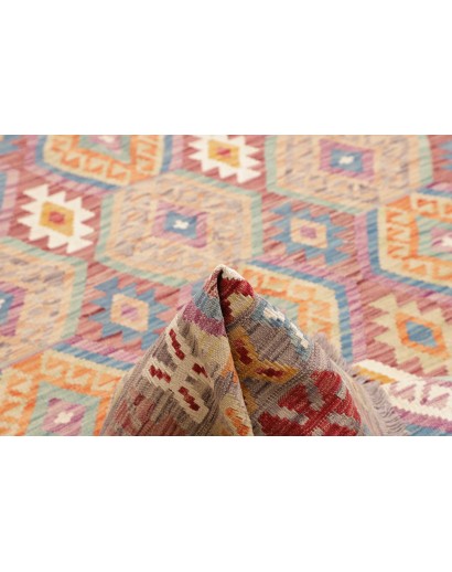 Tappeto Kilim Afghanistan marrone beige 203x304