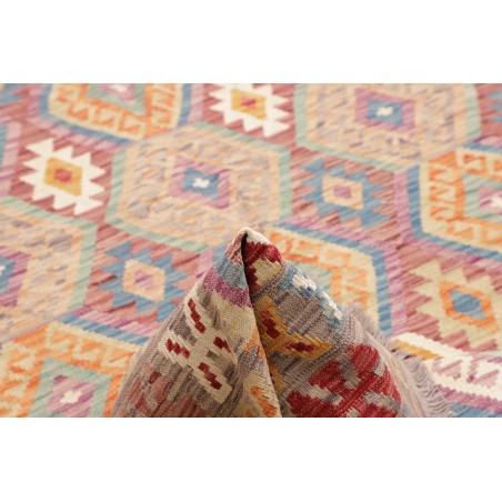 Tappeto Kilim Afghanistan marrone beige 203x304