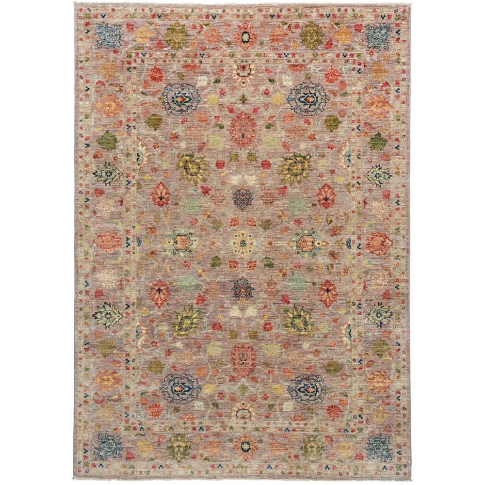 Tappeto Shahi Fine Pakistan marrone grigio 168x236 Tappeto Shahi Fine Pakistan marrone grigio 168x236