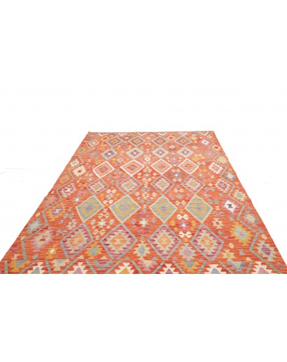 Tappeto Kilim Afghanistan marrone 203x298
