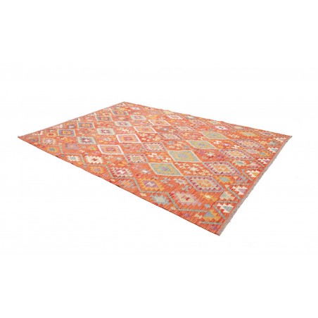 Tappeto Kilim Afghanistan marrone 203x298