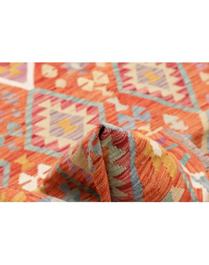 Tappeto Kilim Afghanistan marrone 203x298